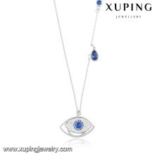 41358 Mode Elegant Zirkonia Evil Eye Rhidouim Schmuck Anhänger Halskette